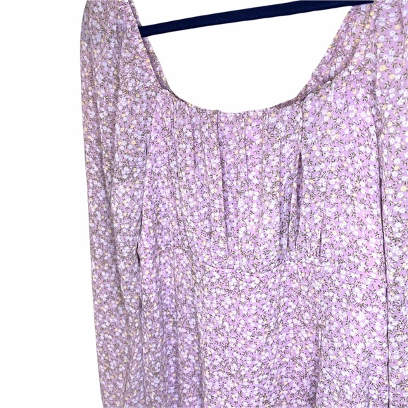 LTBS Chiffon Floral Dress - Picture 3 of 5